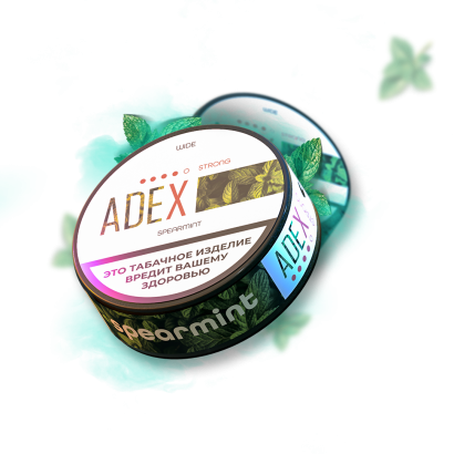 Табак жевательный ADEX SPEARMINT STRONG 12 г