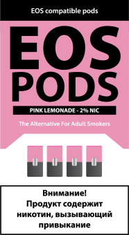 EOS PODS (4шт) PINK LEMONADE (2% 1pod=1ml)