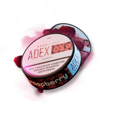 Табак жевательный ADEX RASPBERRY STRONG 12 г